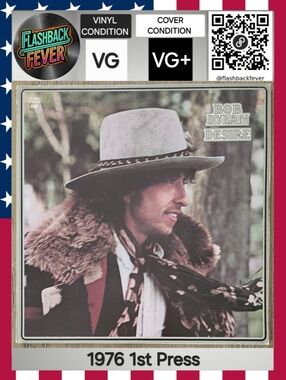 BOB DYLAN•Desire•Jan 05, 1976 US (#PC 33893) Santa Maria, 1st Press